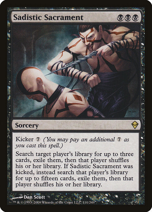 Sadistic Sacrament (ZEN) 110 - Near Mint