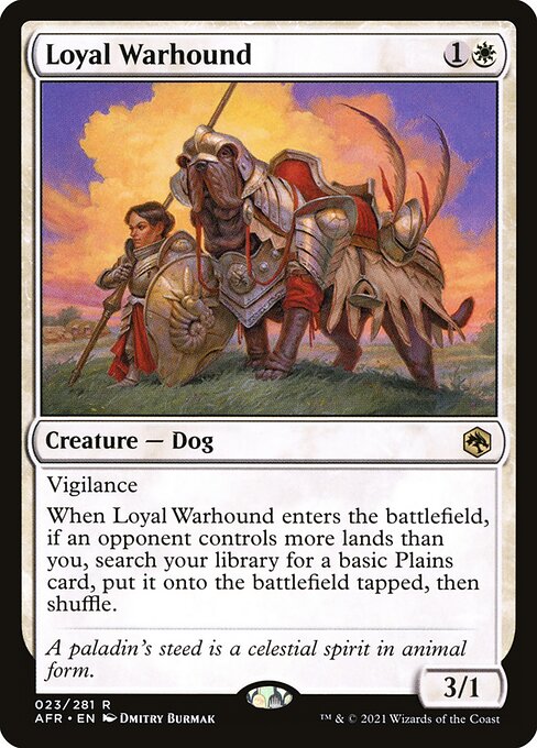 Loyal Warhound (AFR) 23 - Near Mint
