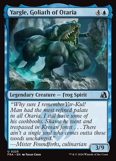 Yargle, Goliath of Otaria (FRA) 225 - Foil - Near Mint