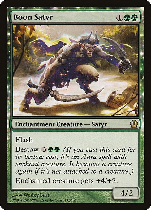 Boon Satyr (THS) 152 - Near Mint