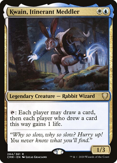 Kwain, Itinerant Meddler (CMR) 284 - Near Mint