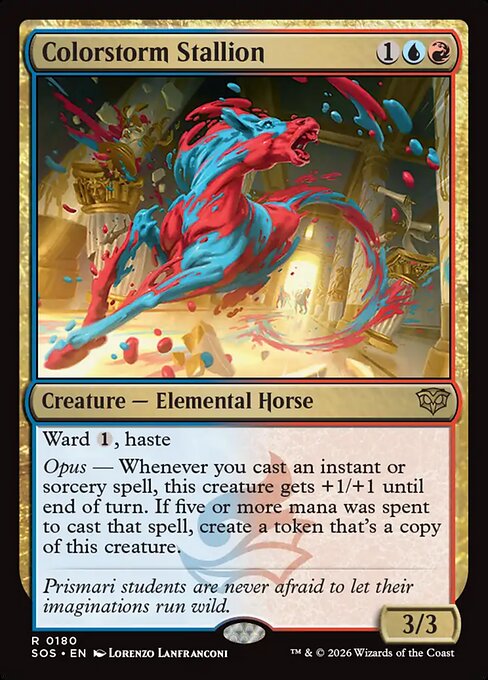 Colorstorm Stallion (SOS) 180 - Near Mint
