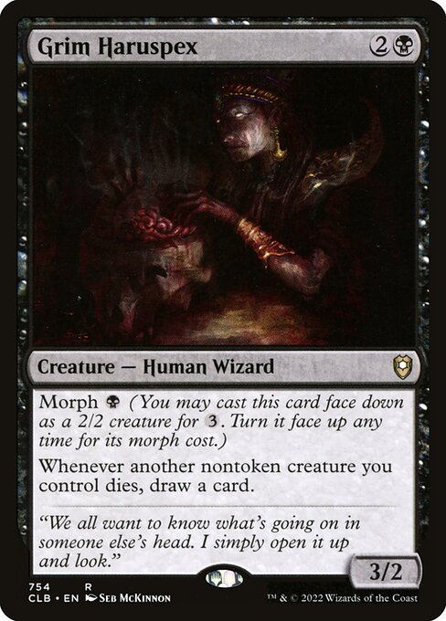Grim Haruspex (CLB) 754 - Near Mint
