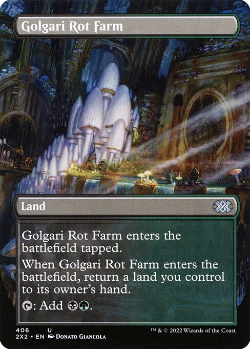 Golgari Rot Farm Foil (2X2) #406