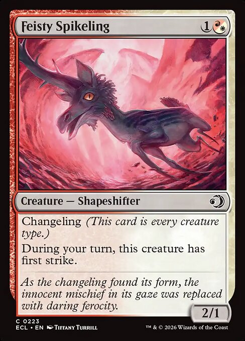 Feisty Spikeling Foil (ECL) #223