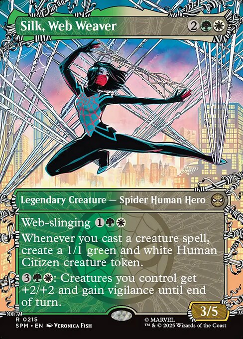 Silk, Web Weaver (SPM) 215 - Near Mint