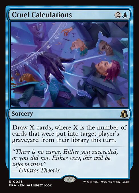 Cruel Calculations (FRA) 26 - Near Mint