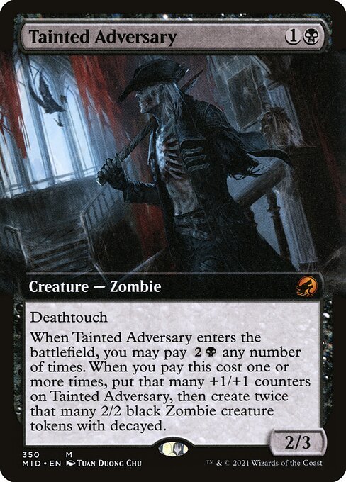 Tainted Adversary (MID) 350 - Near Mint