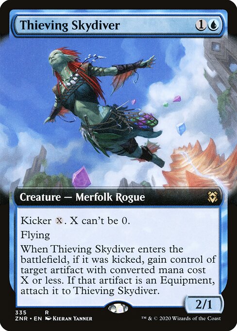 Thieving Skydiver Foil (ZNR) #335