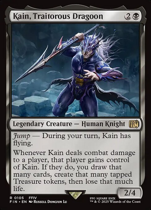 Kain, Traitorous Dragoon (FIN) 105 - Near Mint