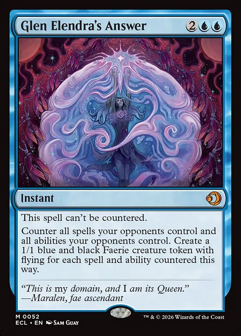Glen Elendra's Answer Foil (ECL) #52