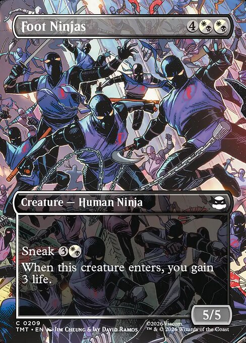 Foot Ninjas (TMT) 209 - Near Mint