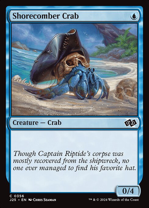 Shorecomber Crab (J25) 356 - Near Mint