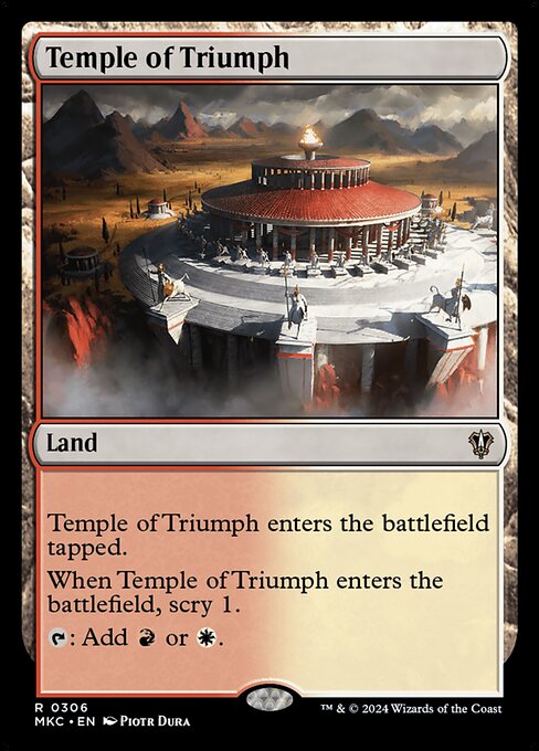 Temple of Triumph (MKC) 306 - Near Mint