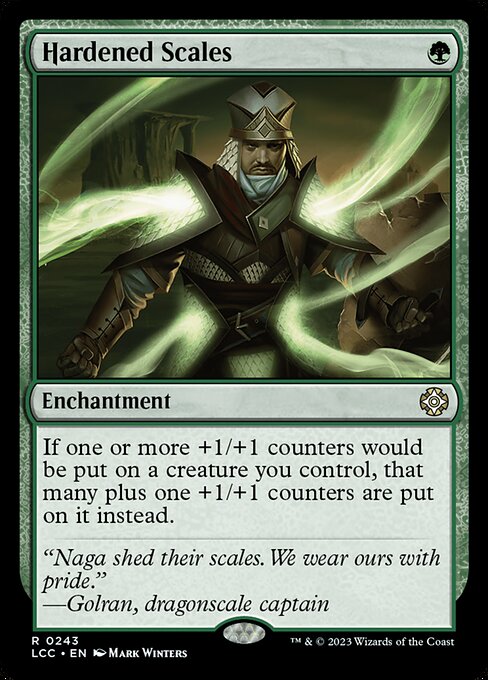 Hardened Scales (LCC) 243 - Near Mint