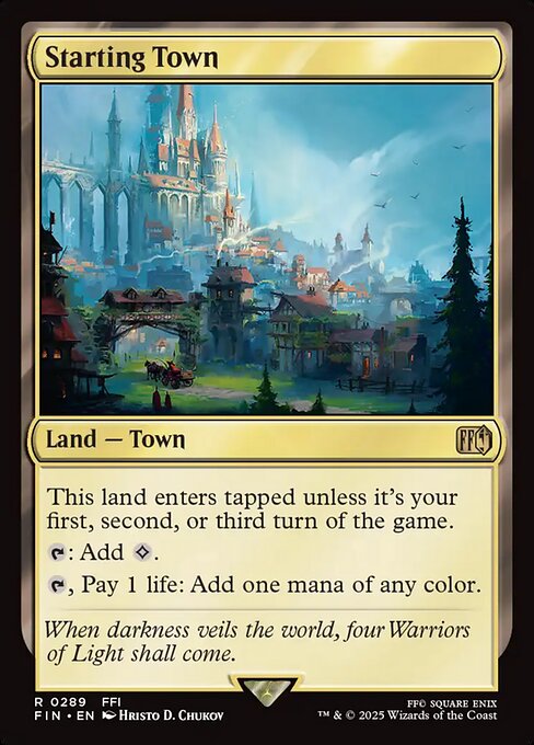Starting Town (FIN) 289 - Near Mint
