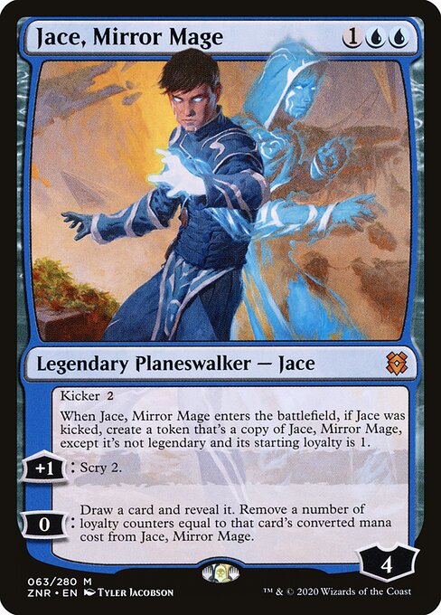 Jace, Mirror Mage (ZNR) 63 - Near Mint