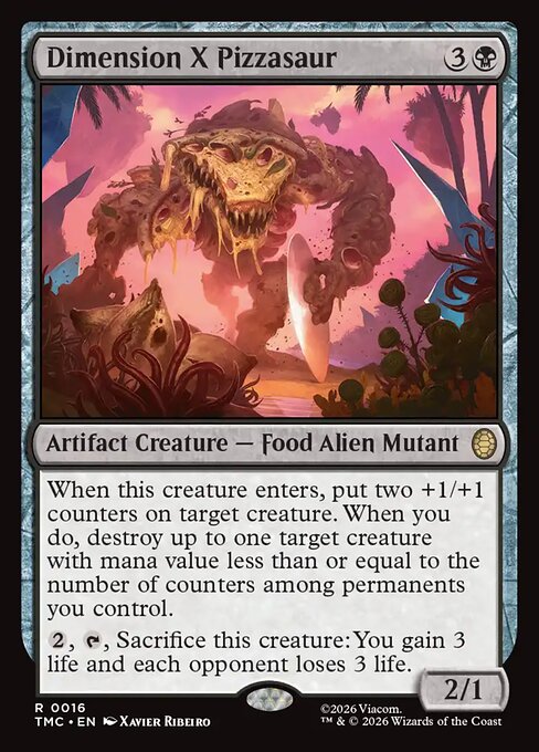 Dimension X Pizzasaur (TMC) 16 - Near Mint