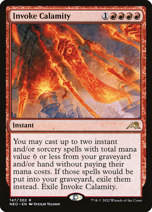 Invoke Calamity (NEO) 147 - Near Mint