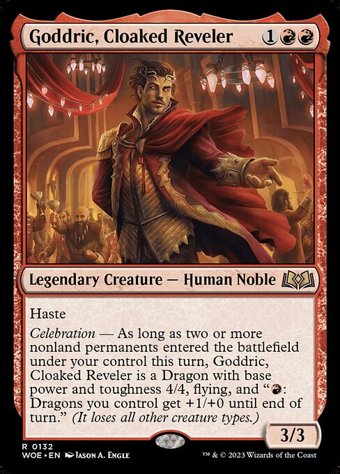 Goddric, Cloaked Reveler (WOE) 132 - Near Mint