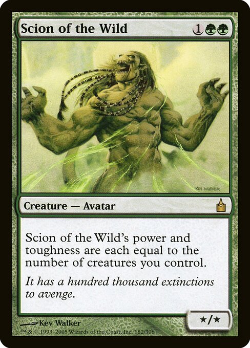 Scion of the Wild (RAV) 182 - Near Mint