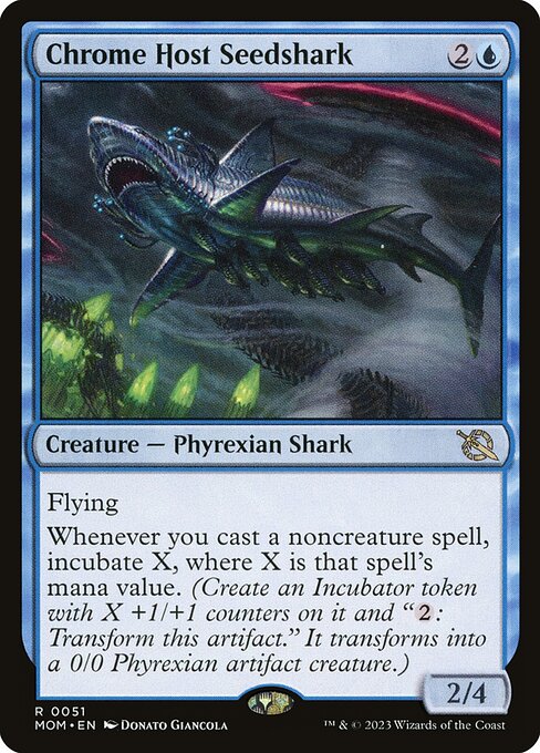 Chrome Host Seedshark (MOM) 51 - Near Mint