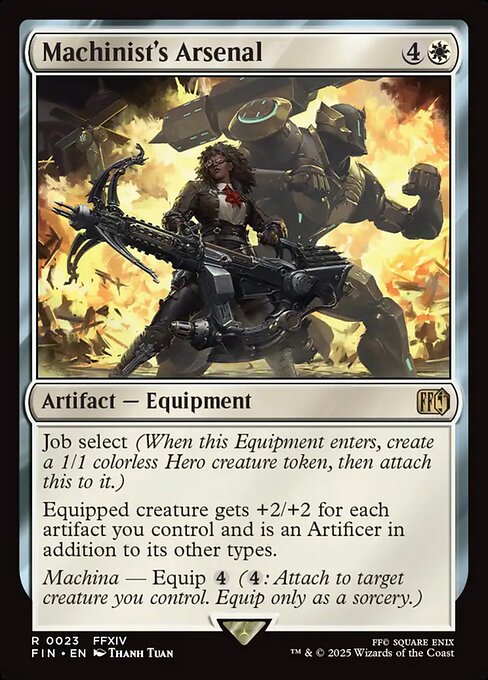 Machinist's Arsenal (FIN) 23 - Near Mint