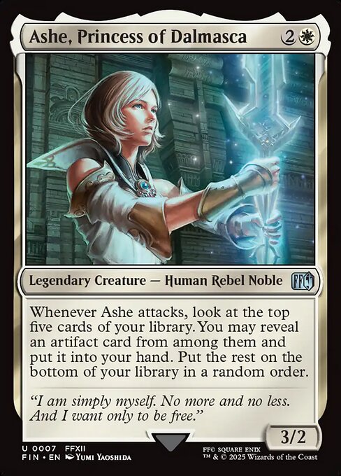 Ashe, Princess of Dalmasca Foil (FIN) #7