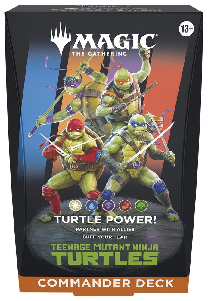 Magic: The Gathering Teenage Mutant Ninja Turtles Commander Deck Turtle Power